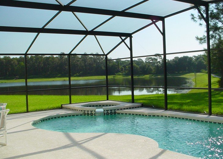7 Bedroom Villa Rental in Kissimmee, FL - Wow! 7 Bed Lakeview Villa ...