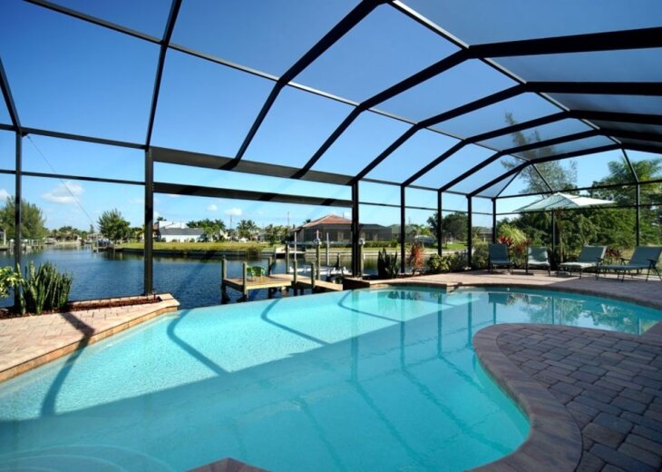 3 Bedroom House Rental in Cape Coral, FL Villa Osprey Luxury home
